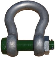 Galv Shackle, 12t Capacity • PTGlobal.com